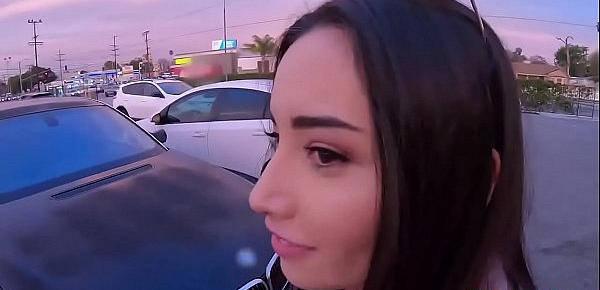  18yo Aria Lee facesits a guy and rides